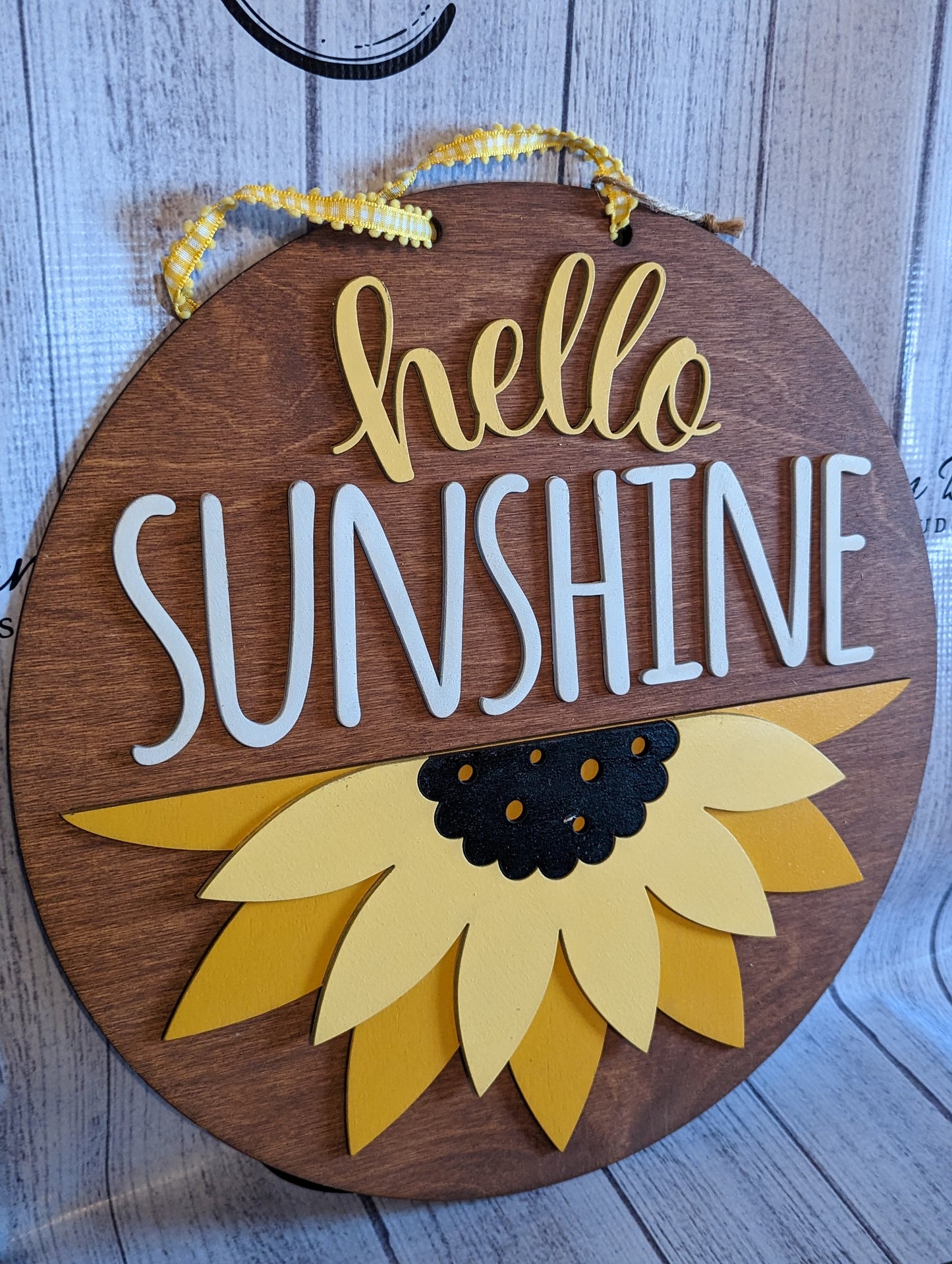 Hello sunshine round