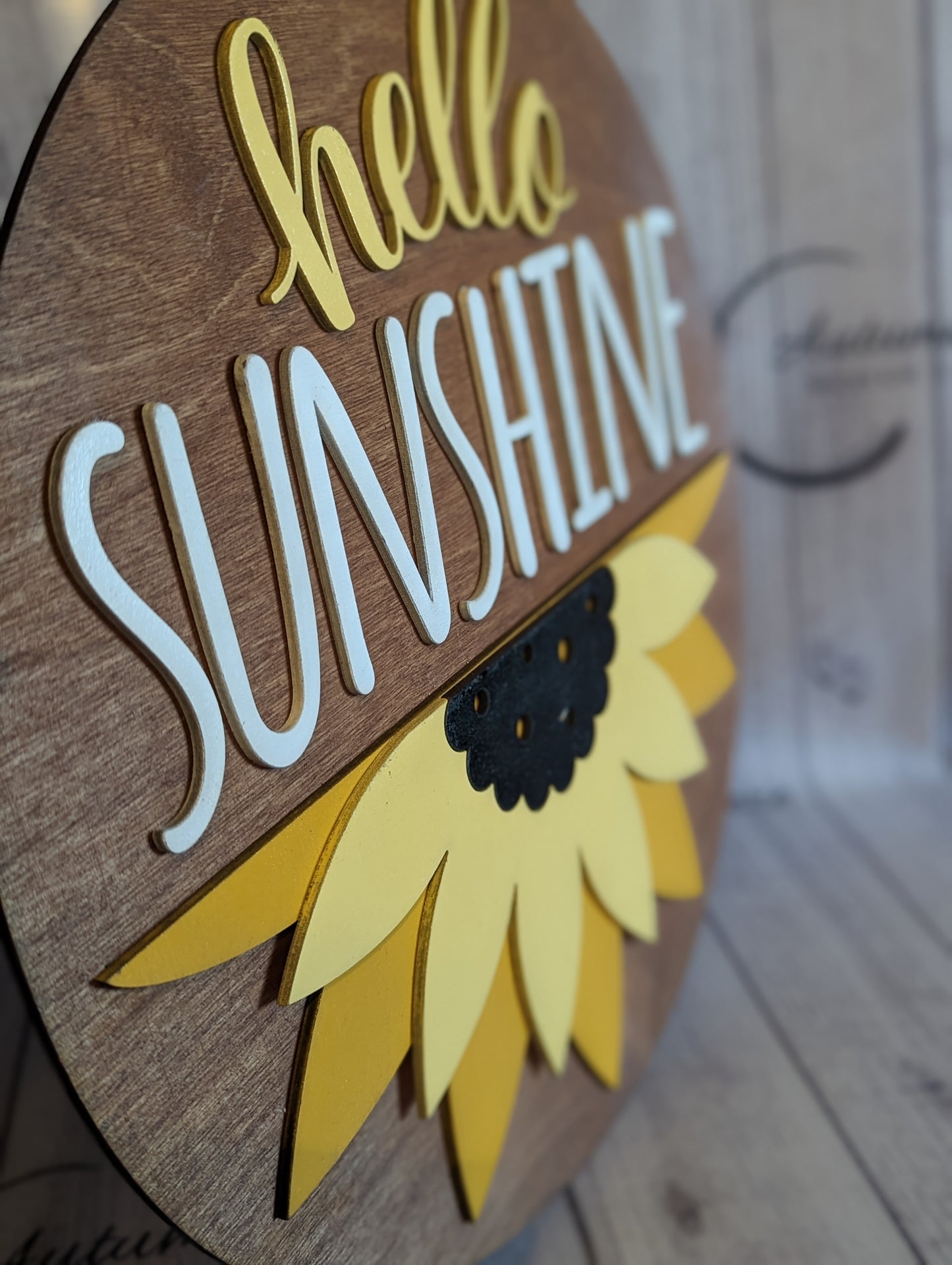 Hello sunshine round