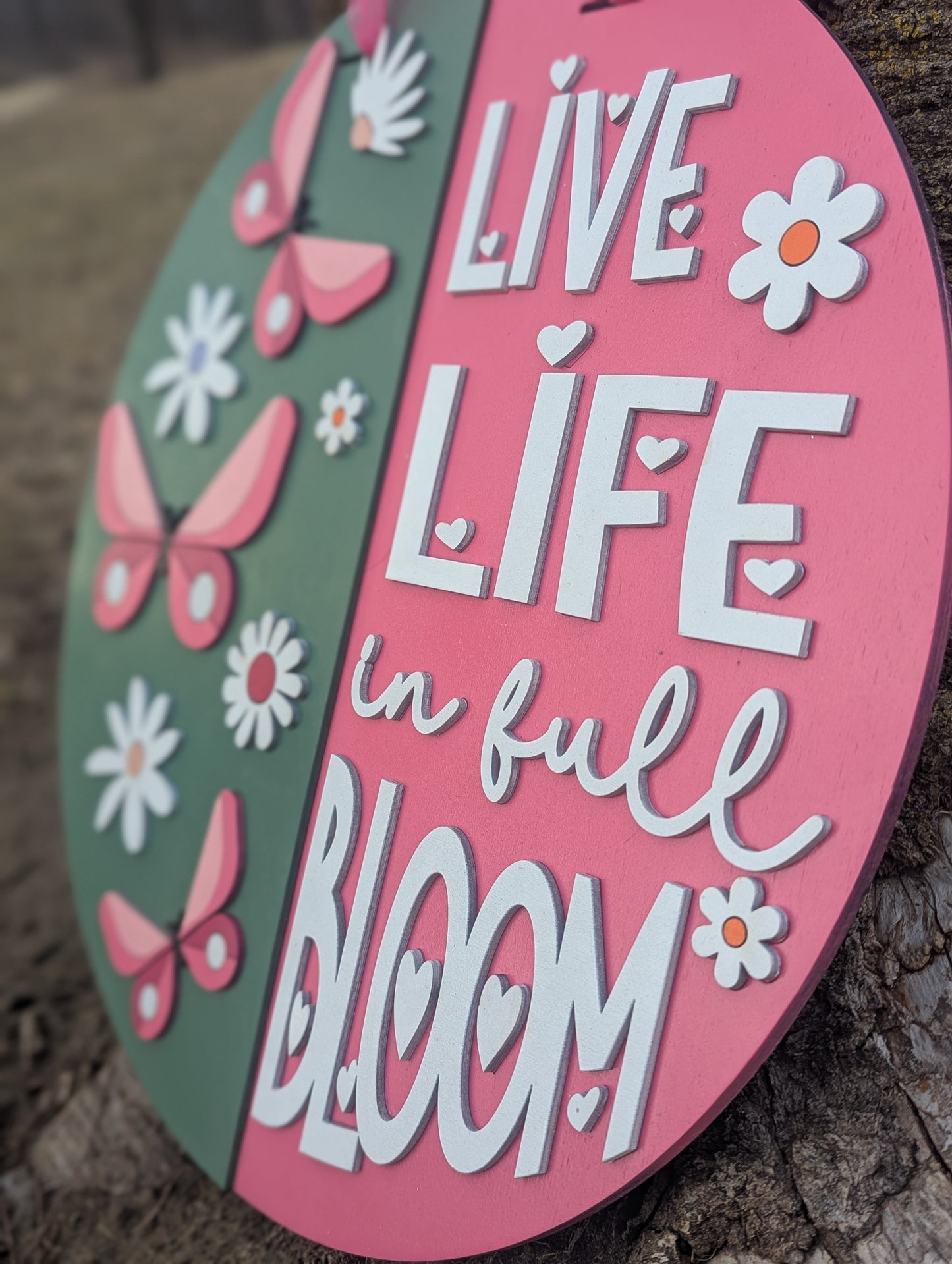 Love Life Door round