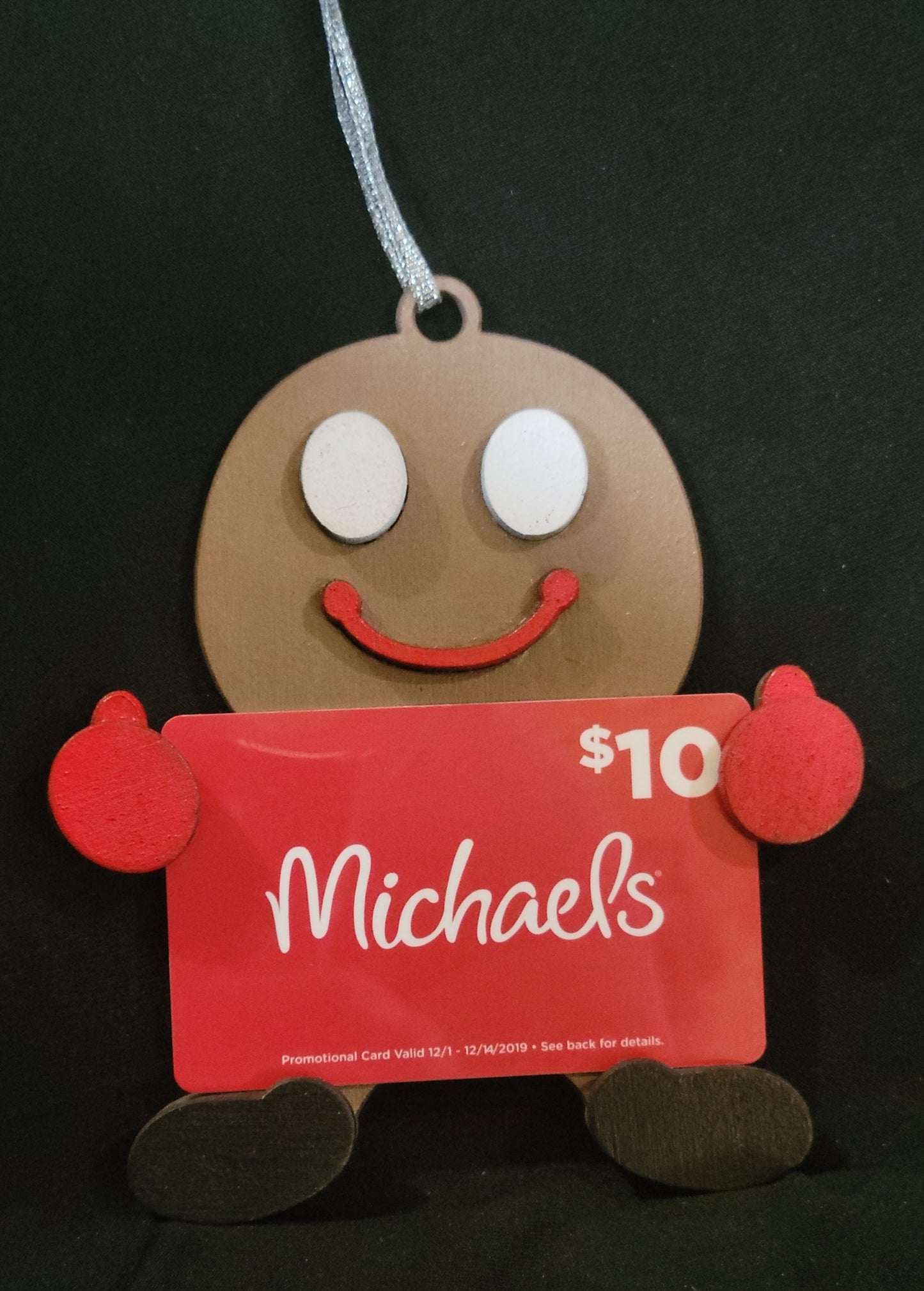 Gift card tree ornaments