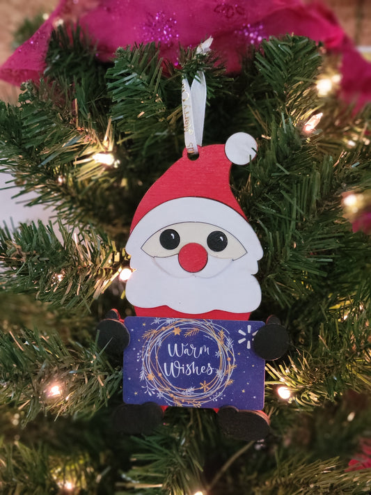 Gift card tree ornaments