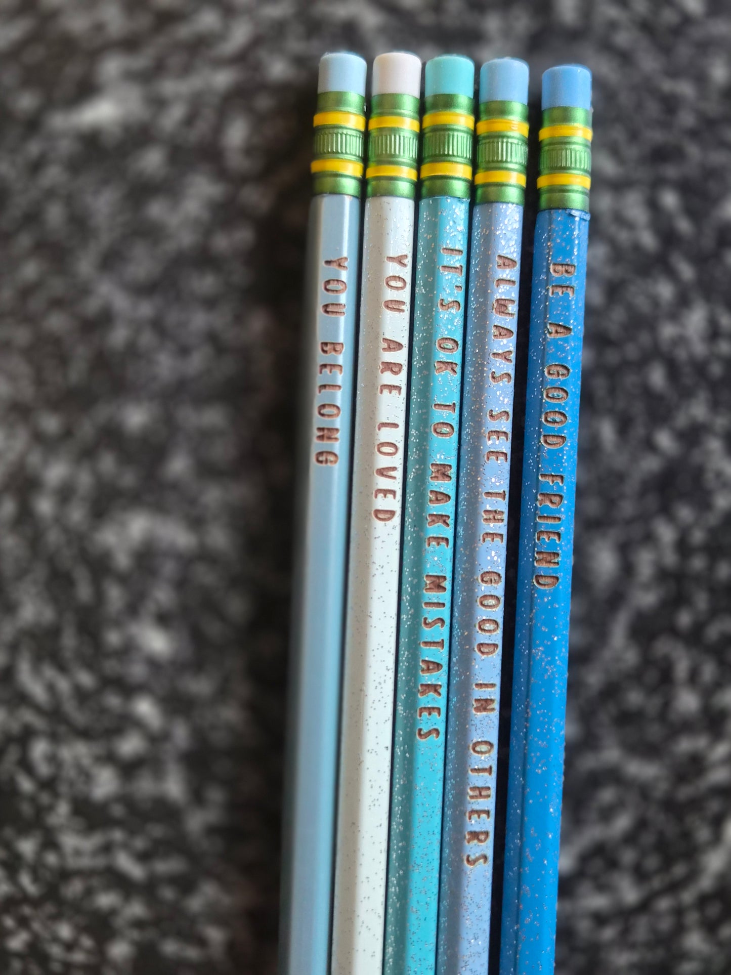 Personalized, Affirmations and Teacher Saying Pencils Back to School