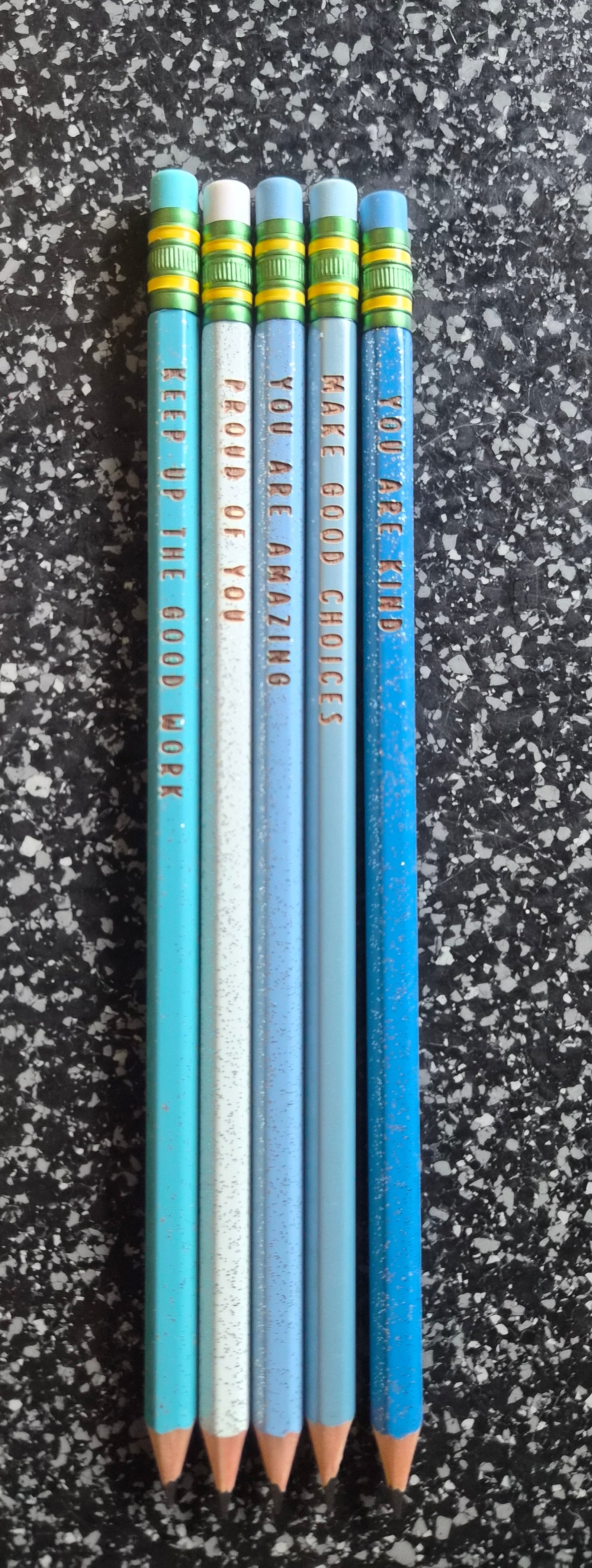 Personalized, Affirmations and Teacher Saying Pencils Back to School