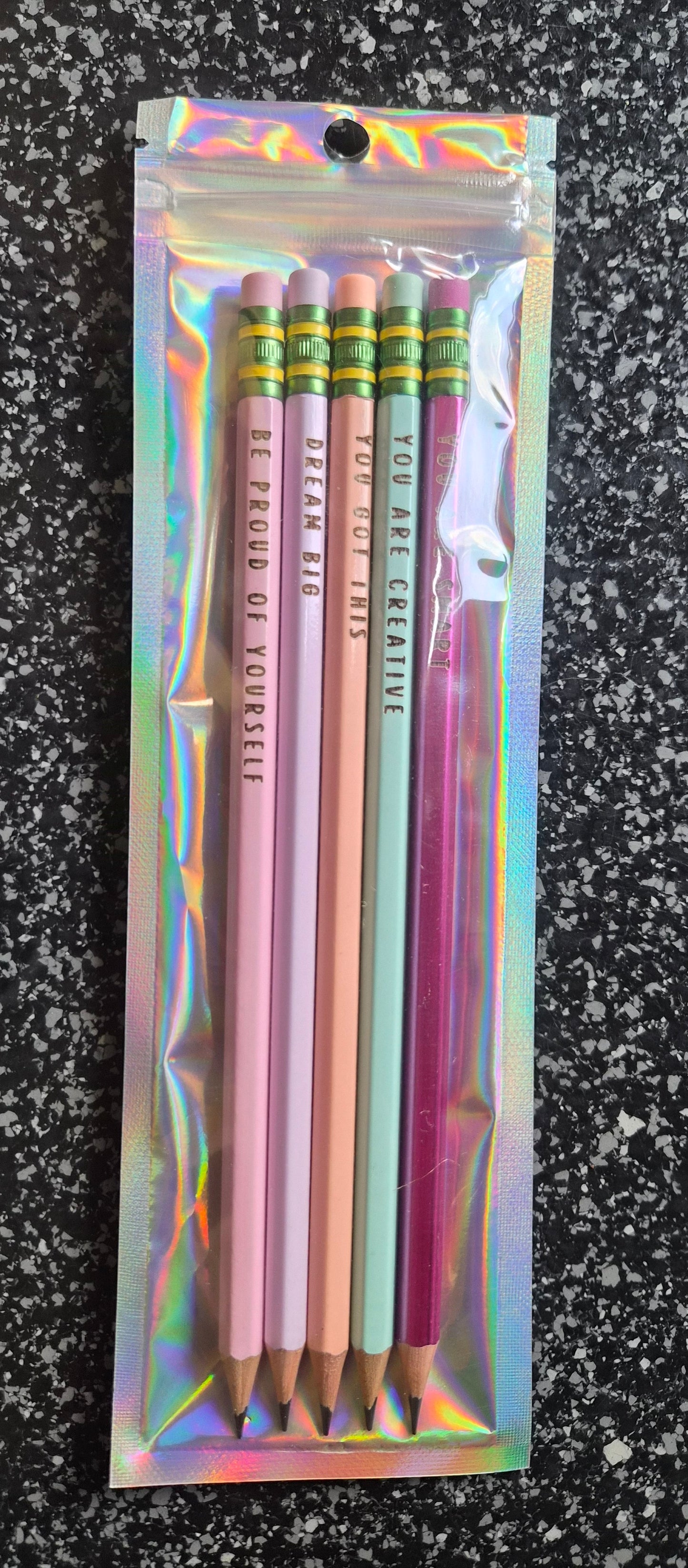Personalized, Affirmations and Teacher Saying Pencils Back to School