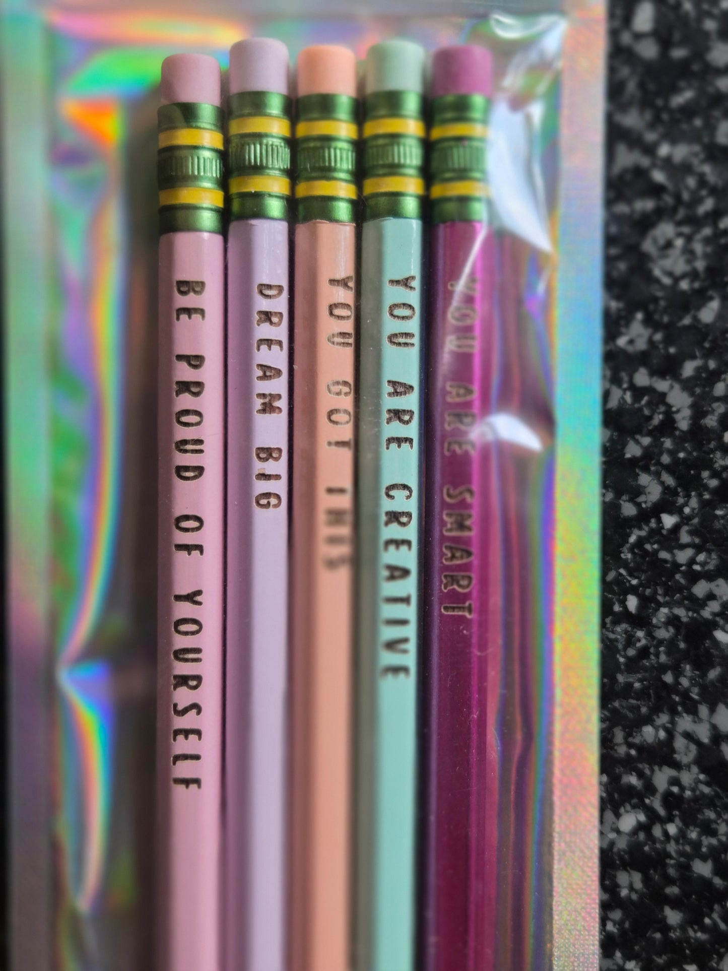 Personalized, Affirmations and Teacher Saying Pencils Back to School
