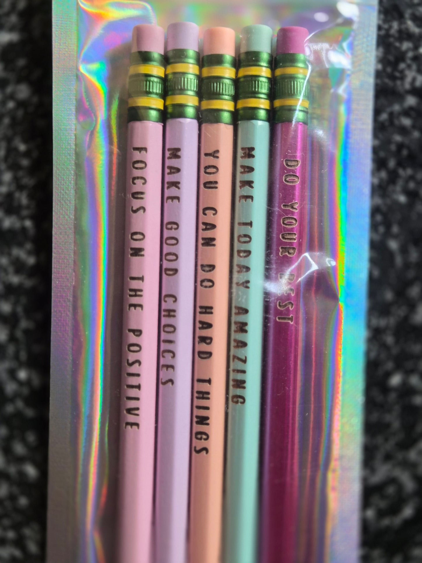 Personalized, Affirmations and Teacher Saying Pencils Back to School