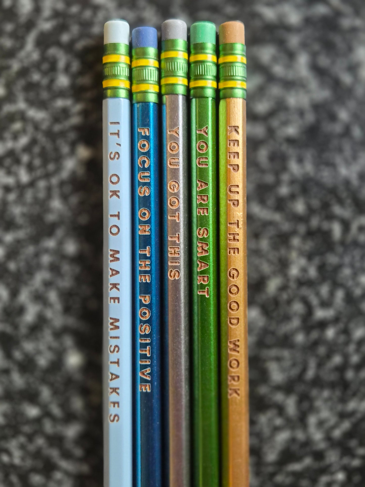 Personalized, Affirmations and Teacher Saying Pencils Back to School