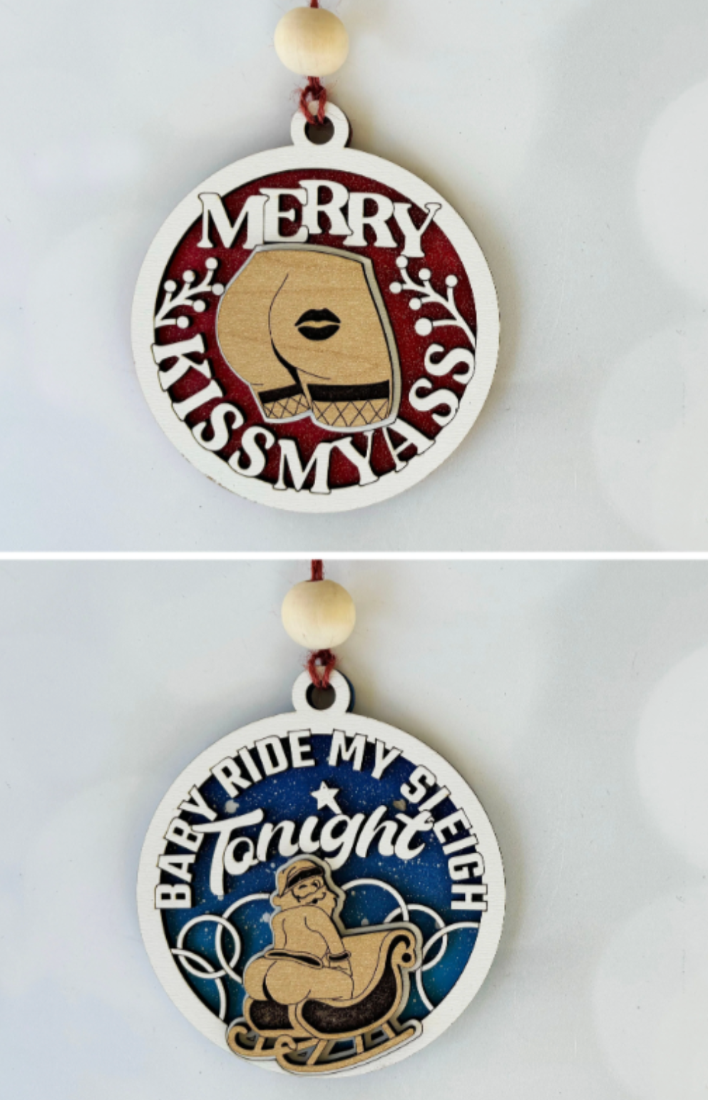 Sassy/Naughty Ornaments