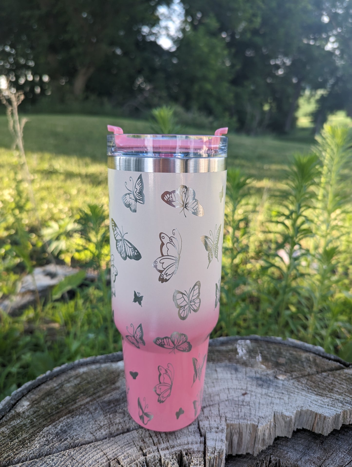 Butterfly 40oz Tumbler