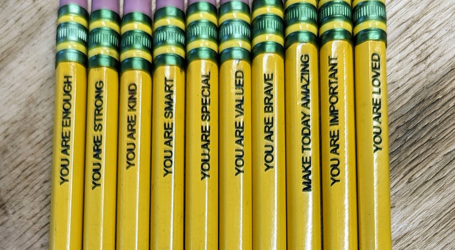 Personalized pencils