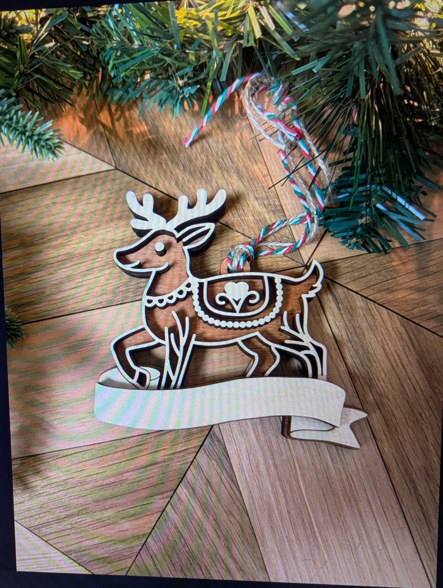 Personalized Gingerbread Cookie Ornaments | Christmas Tree Decor | Custom Name Ornament