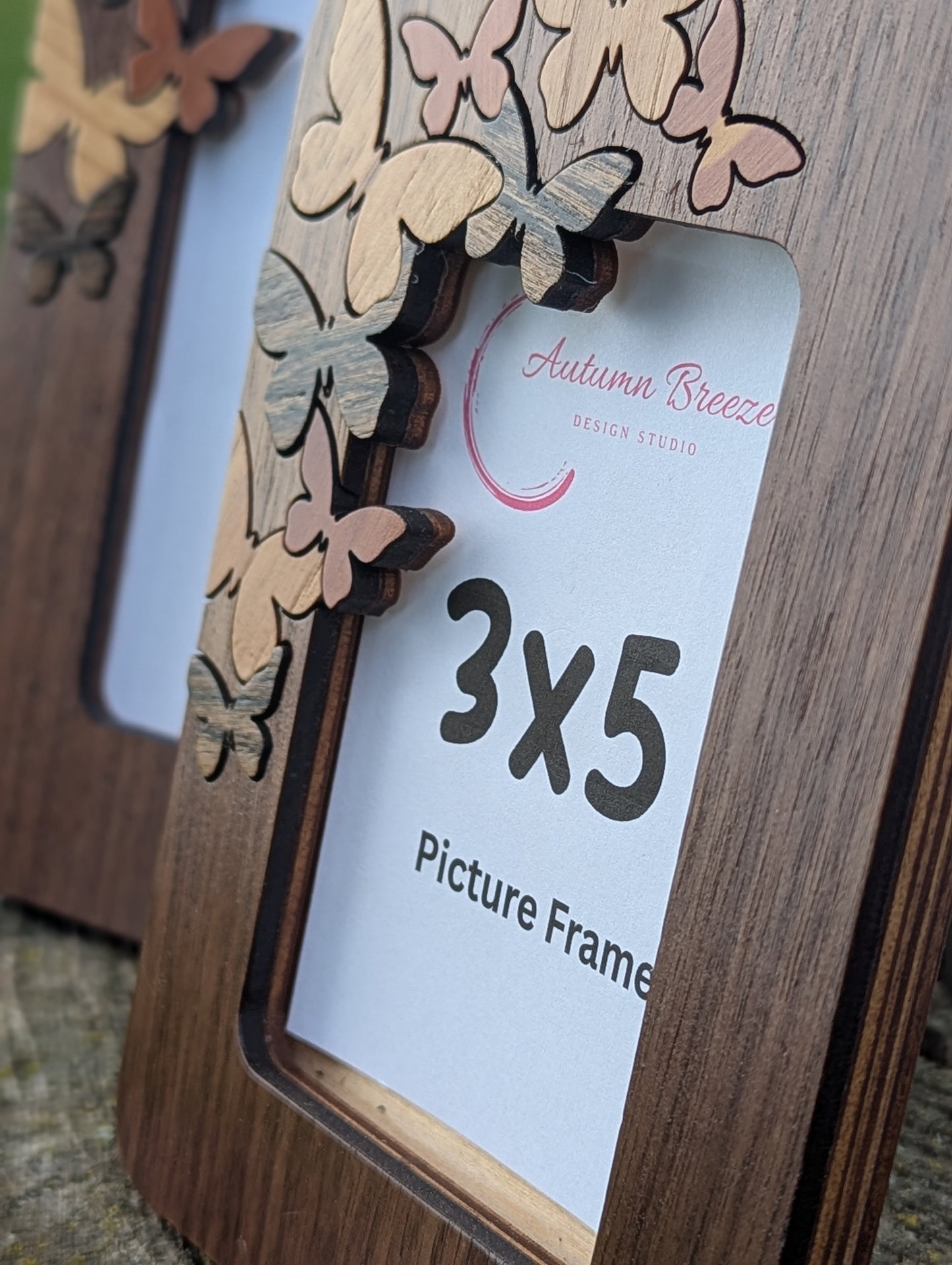 Butterfly picture frame