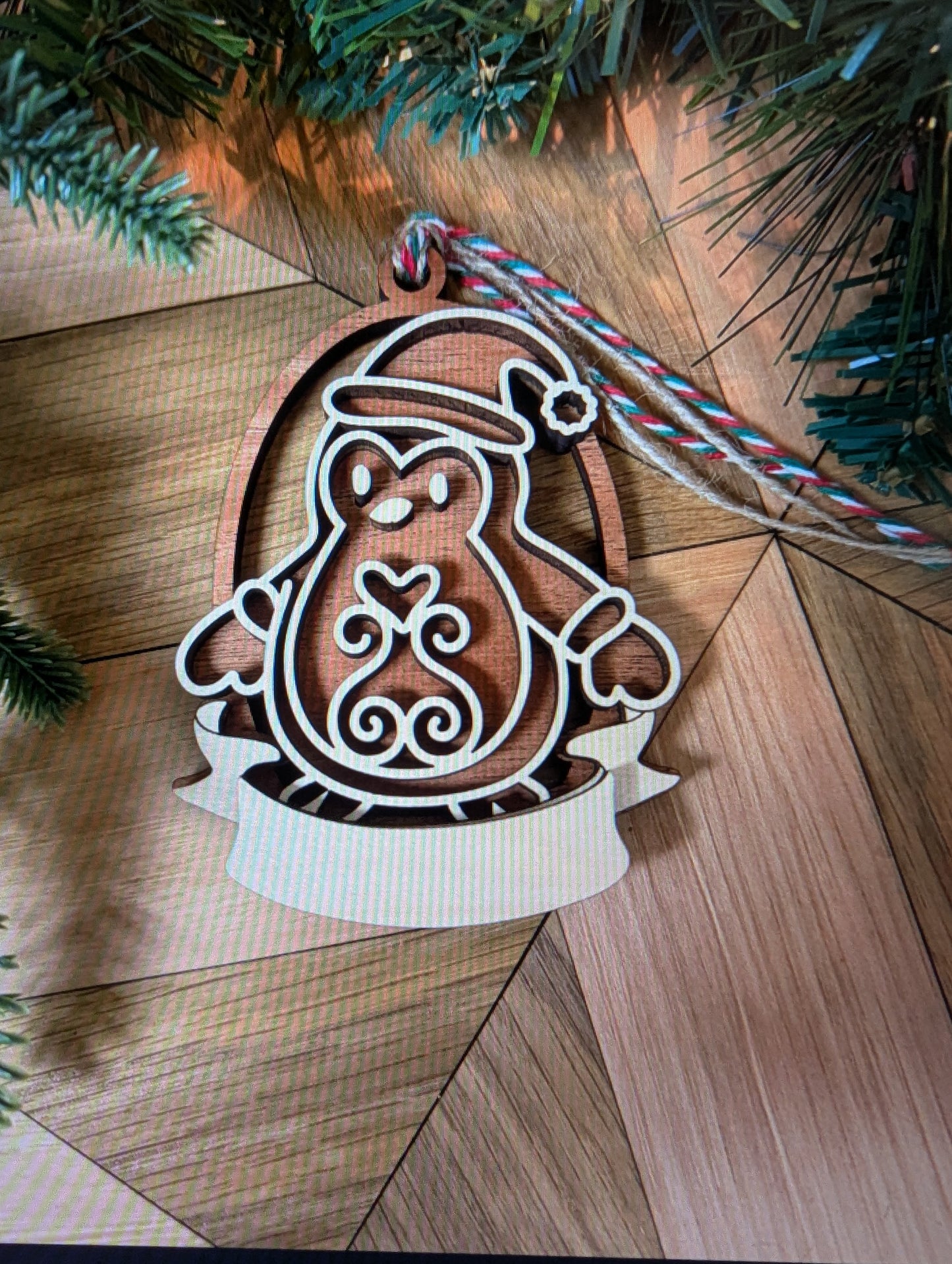 Personalized Gingerbread Cookie Ornaments | Christmas Tree Decor | Custom Name Ornament