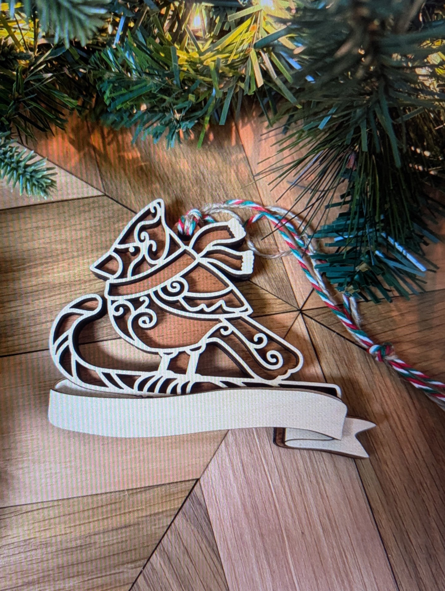 Personalized Gingerbread Cookie Ornaments | Christmas Tree Decor | Custom Name Ornament