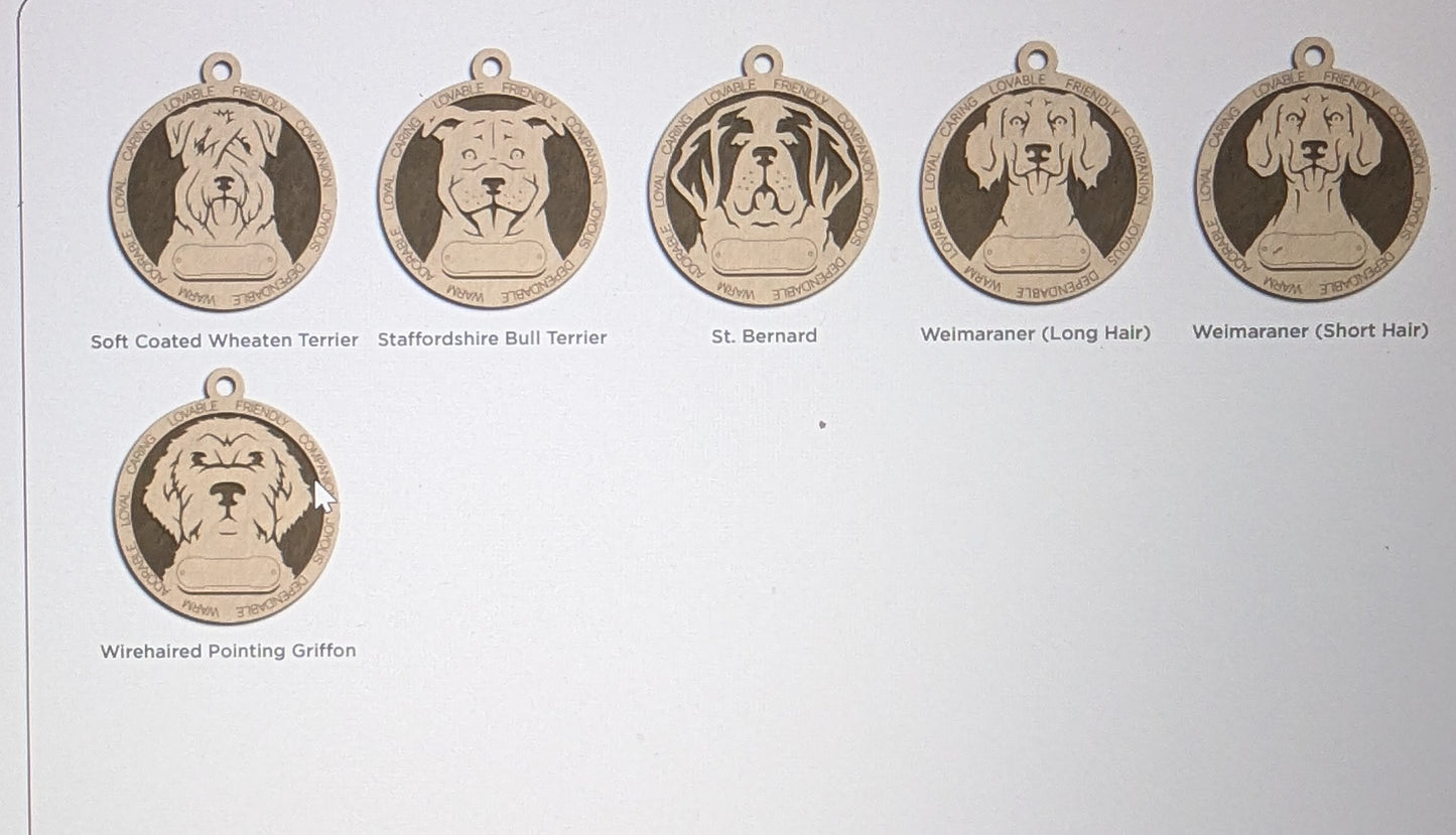 Adorable Dog Ornaments