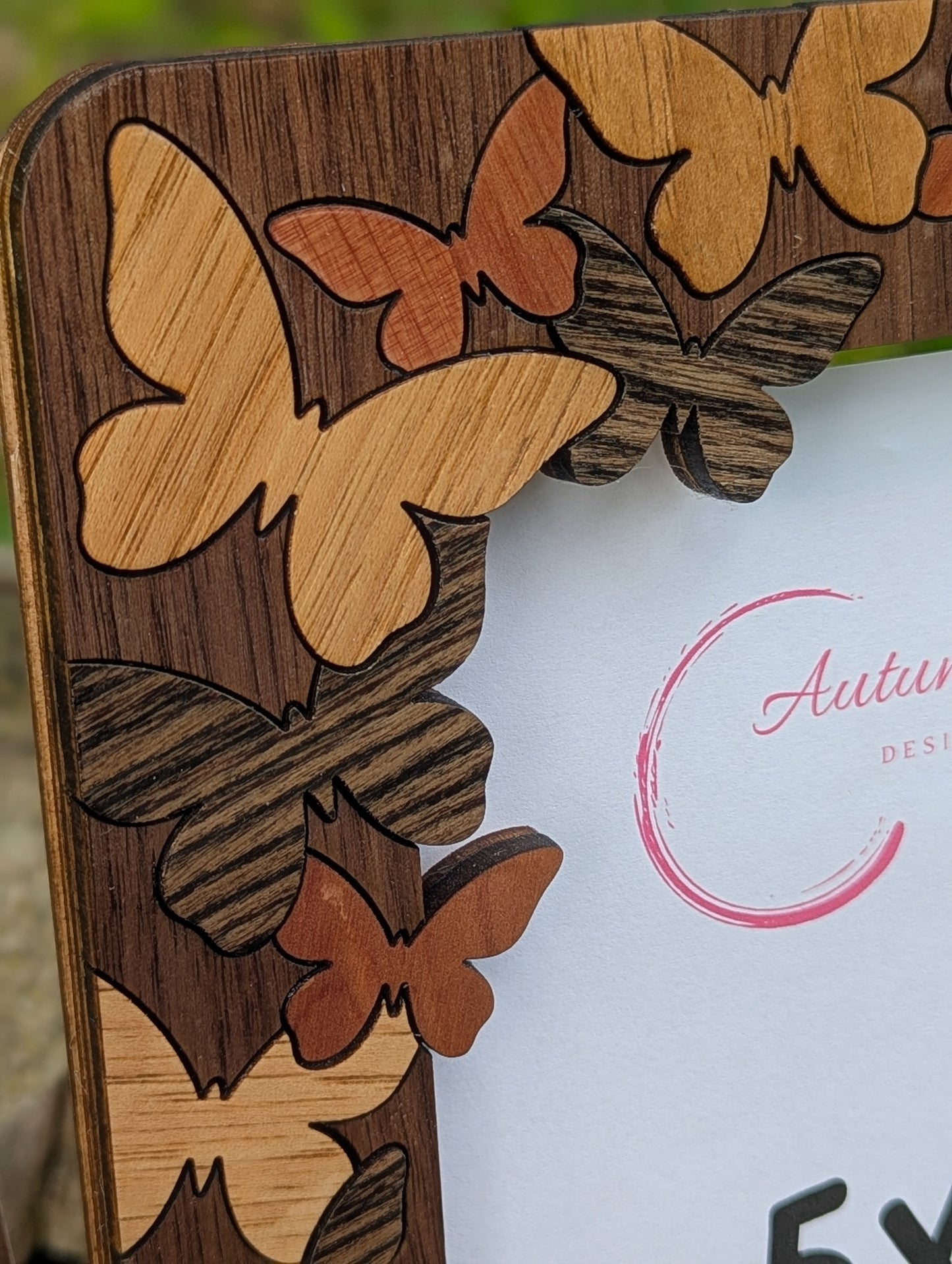 Butterfly picture frame
