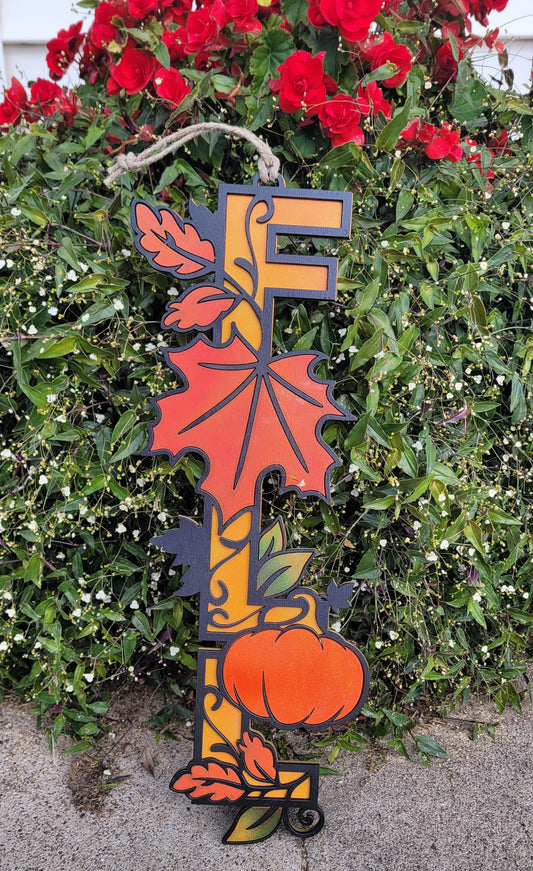 Fall door/wall decoration